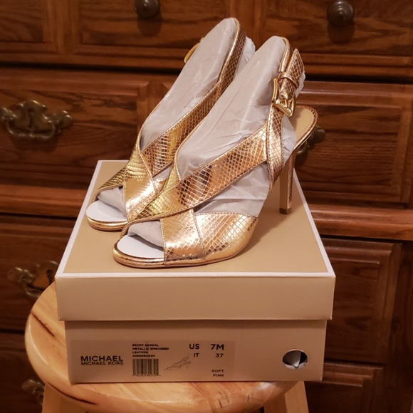 Michael Kors Becky Slingback Sandals - Picture 5 of 7